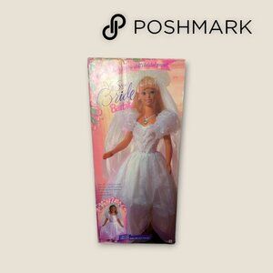 Mattel Barbie Toy Vintage "My Size‎ Bride” Barbie